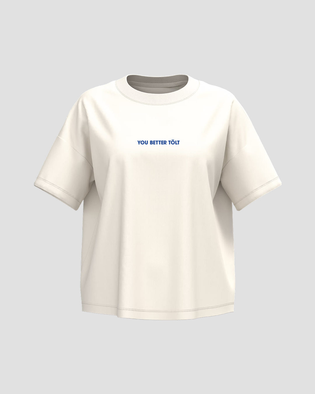 CREAM OVERSIZED T-SHIRT LIMITED