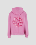 VINTAGE PINK LEO HEAVY HOODIE