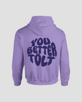 LAVENDER MONOCHROME HOODIE