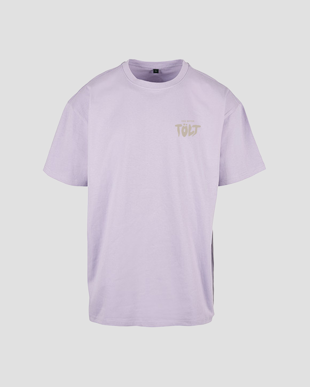 LILAC OVERSIZE MELT T-SHIRT
