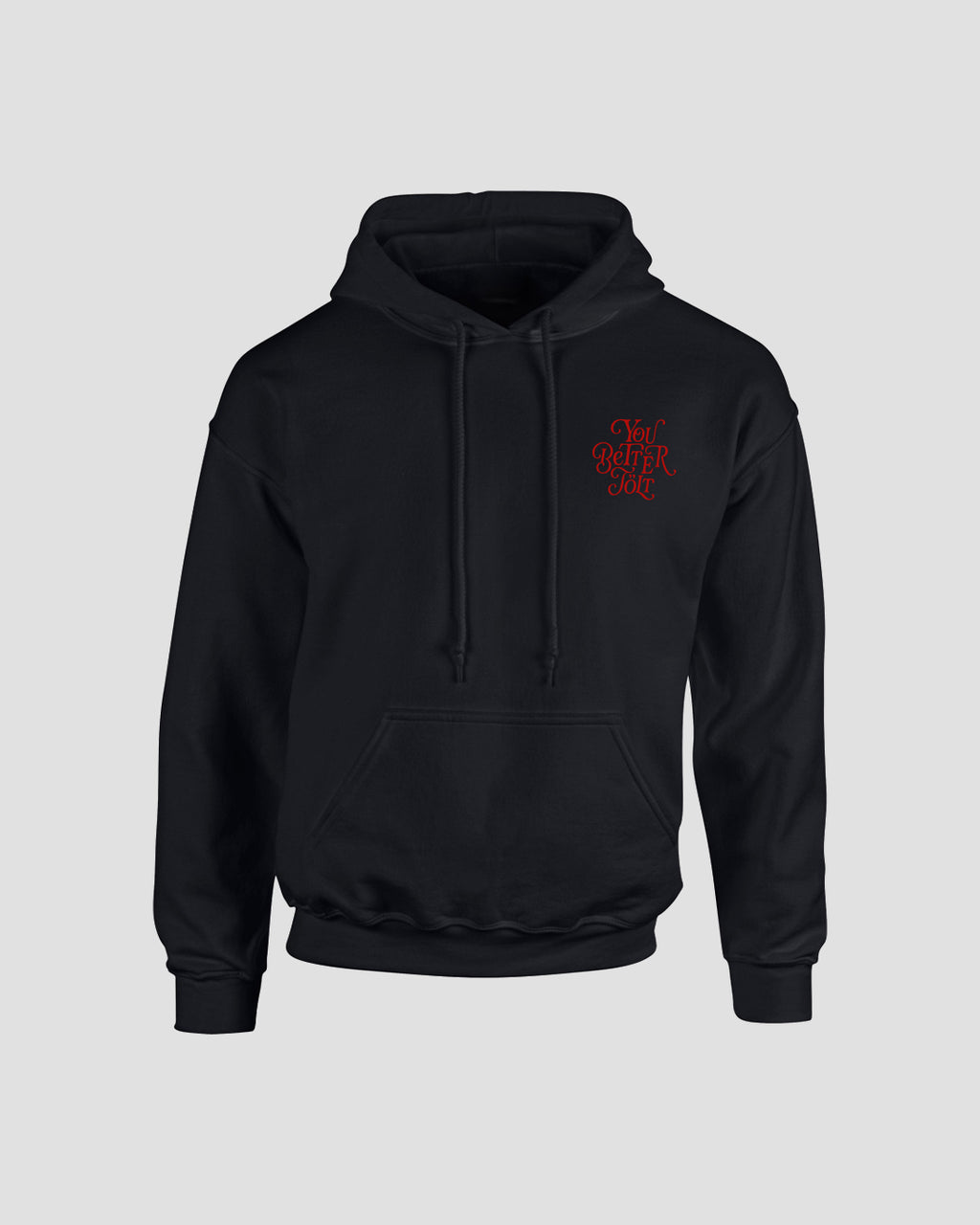 BLACK LIRA HOODIE