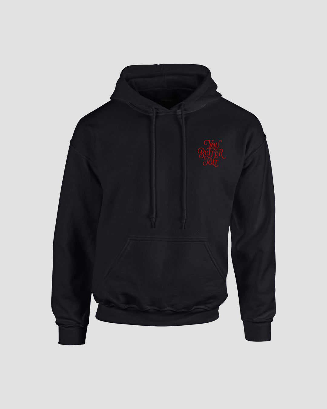BLACK LIRA HOODIE