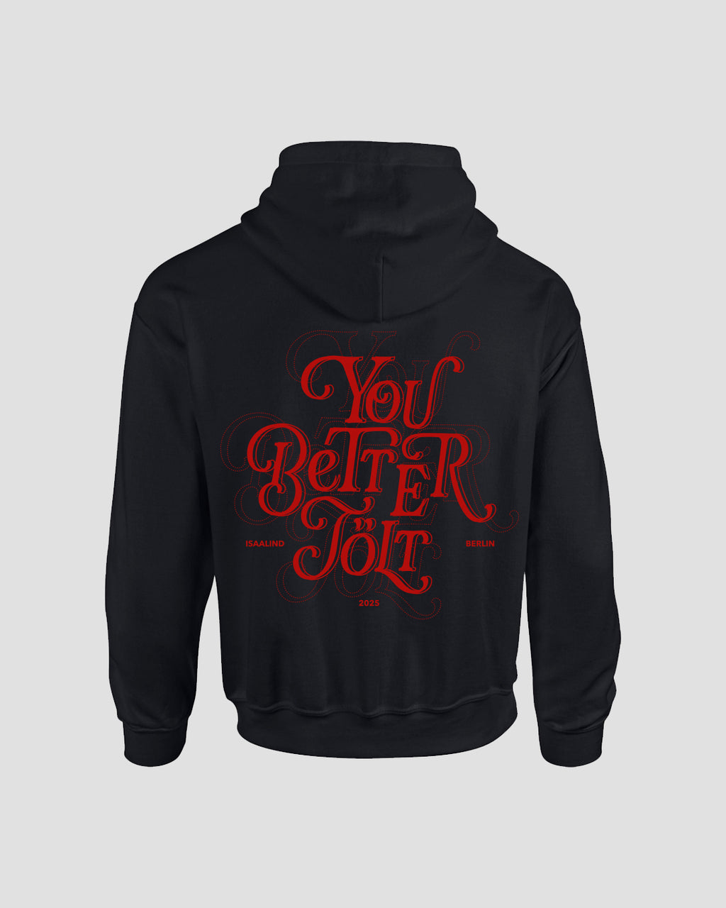 BLACK LIRA HOODIE
