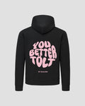 BLACK X ROSE HEAVY HOODIE