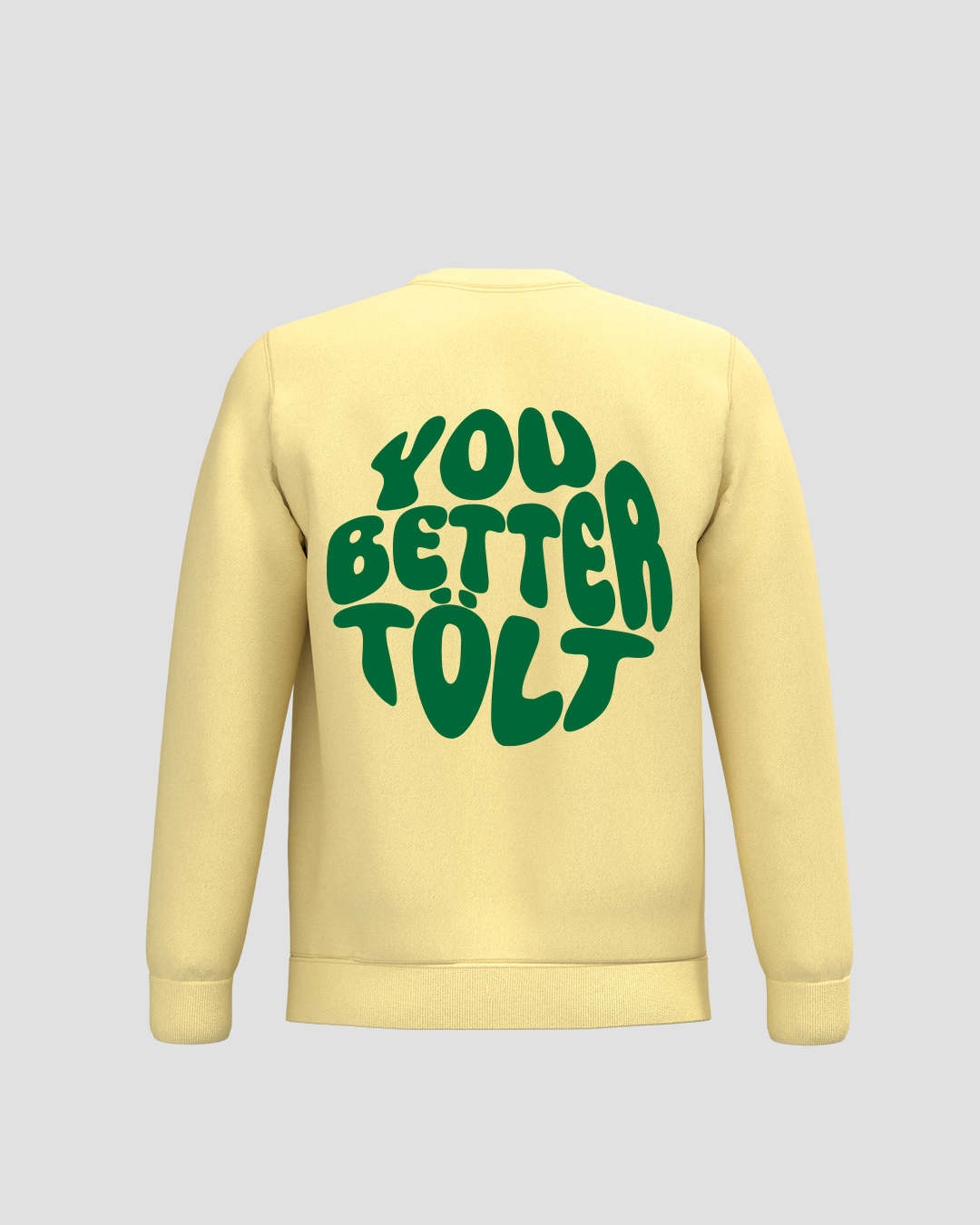 YELLOW GREEN SWEATER