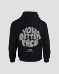 BLACK PACE HOODIE